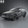 BMW 3 Series touring (E46) 2001 3d model