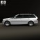 BMW 3 Series touring (E46) 2001 3d model