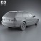 BMW 3 Series touring (E46) 2001 3d model