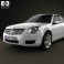 Cadillac BLS sedan 2009 3d model