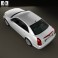 Cadillac BLS sedan 2009 3d model