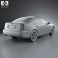 Cadillac BLS sedan 2009 3d model