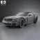 Cadillac XLR 2009 3d model