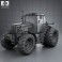 Caterpillar Challenger MT595B 2012 3d model