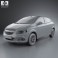 Chevrolet Onix 2013 3d model