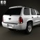 Dodge Durango 1997 3d model