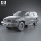 Dodge Durango 1997 3d model