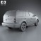 Dodge Durango 2008 3d model