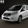 Fiat Scudo Combi L2H1 2011 3d model
