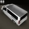 Fiat Scudo Combi L2H1 2011 3d model