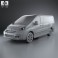 Fiat Scudo Combi L2H1 2011 3d model