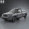 Ford Courier 2011 3d model
