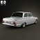 Ford Lotus Cortina Mk1 1963 3d model