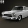 Ford Lotus Cortina Mk1 1963 3d model