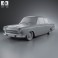 Ford Lotus Cortina Mk1 1963 3d model