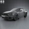 Ford Mustang 5.0 GT 2012 3d model