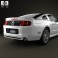 Ford Mustang 5.0 GT 2012 3d model