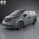 Honda Elysion 2012 3d model