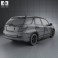 Honda Fit (Jazz) Shuttle 2012 3d model
