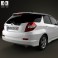 Honda Fit (Jazz) Shuttle 2012 3d model