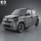 Honda N-One 2013 3d model