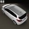 Kia Carens (Rondo) 2013 3d model