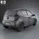 Kia Picanto (Morning) 3-door 2012 3d model