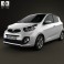 Kia Picanto (Morning) 3-door 2012 3d model