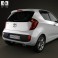 Kia Picanto (Morning) 3-door 2012 3d model