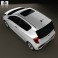 Kia Picanto (Morning) 3-door 2012 3d model