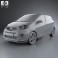 Kia Picanto (Morning) 3-door 2012 3d model