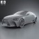 Lexus LF-CC 2012 3d model