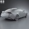 Lexus LF-CC 2012 3d model