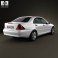 Mercedes-Benz C-class (W203) sedan 2005 3d model