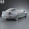Mercedes-Benz C-class (W203) sedan 2005 3d model