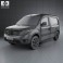 Mercedes-Benz Citan Panel Van 2012 3d model