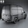 Nissan NV Cargo Van High Roof 2013 3d model