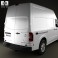 Nissan NV Cargo Van High Roof 2013 3d model