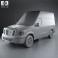 Nissan NV Cargo Van High Roof 2013 3d model