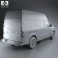 Nissan NV Cargo Van High Roof 2013 3d model