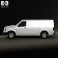 Nissan NV Cargo Van Standard Roof 2013 3d model