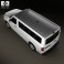 Nissan NV Passenger Van Standard Roof 2013 3d model