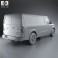 Nissan NV Passenger Van Standard Roof 2013 3d model