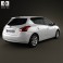 Nissan Tiida 2013 3d model