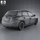 Nissan Tiida 2013 3d model