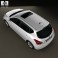 Nissan Tiida 2013 3d model