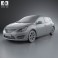 Nissan Tiida 2013 3d model