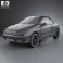 Peugeot 206 CC 2005 3d model