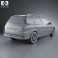 Peugeot 206 SW 2005 3d model