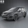 Peugeot 207 SW 2012 3d model